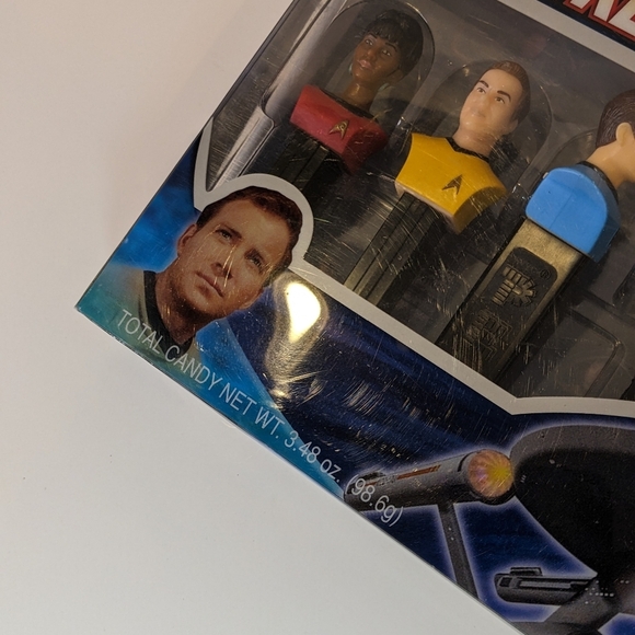 Star Trek Pez Collector's Series Captain Kirk Spock Iconic Television Show Toy - Picture 7 of 8